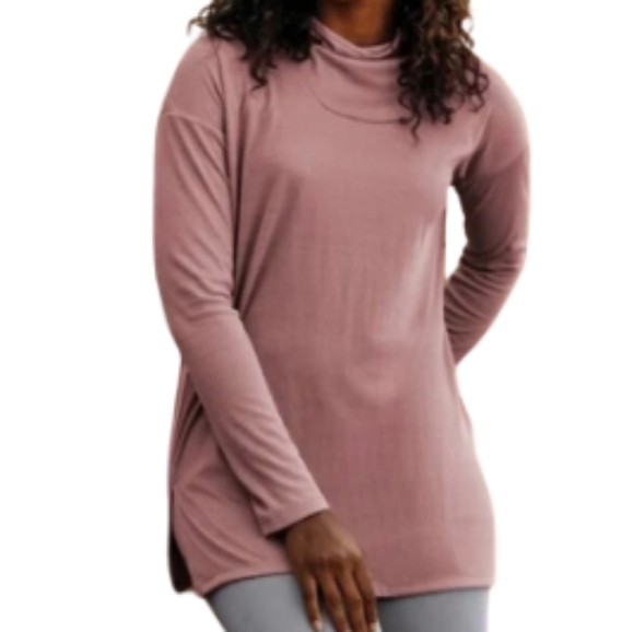 J. Jill Tops - PURE JILL Long Sleeve Cowl Neck Tunic Long Sleeves